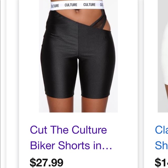 dark blue biker shorts